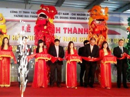 Yazaki inaugure sa 4e usine au Vietnam, à Quang Ninh